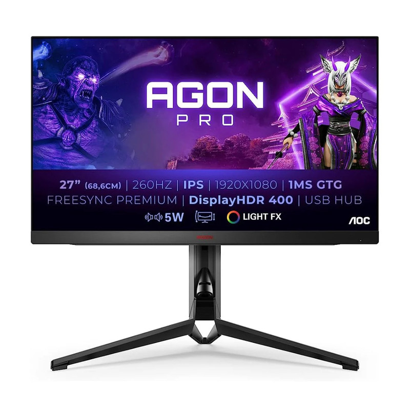 AOC Agon Pro AG74FZ 27" 260Hz FHD Flat Gaming Monitor - شاشة